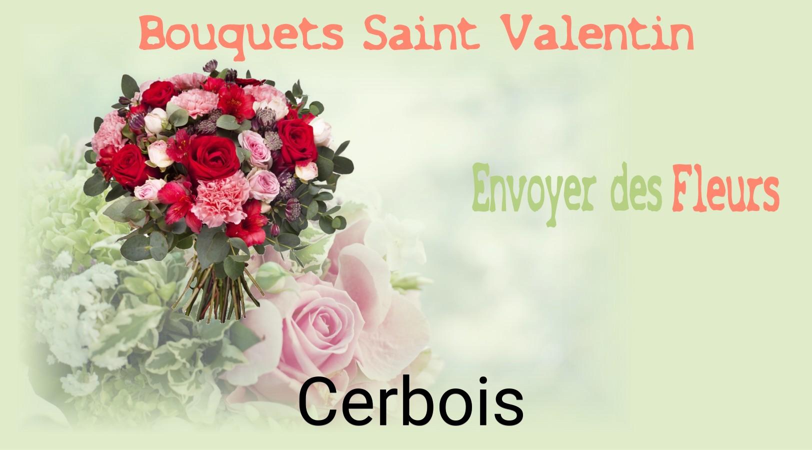 Roses de Saint-Valentin livrées à Cerbois